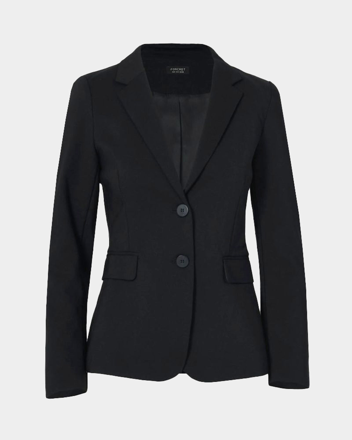 Lauren Single Breasted Jacket in black — product-only view