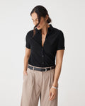Morgan Short Sleeve Cuff Shirt