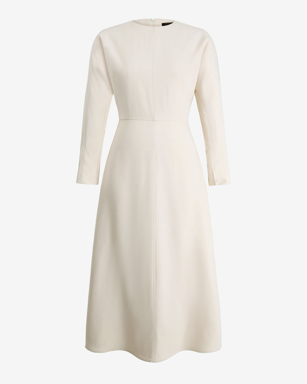 Karina Dolman Midi Dress in ecru — product-only view