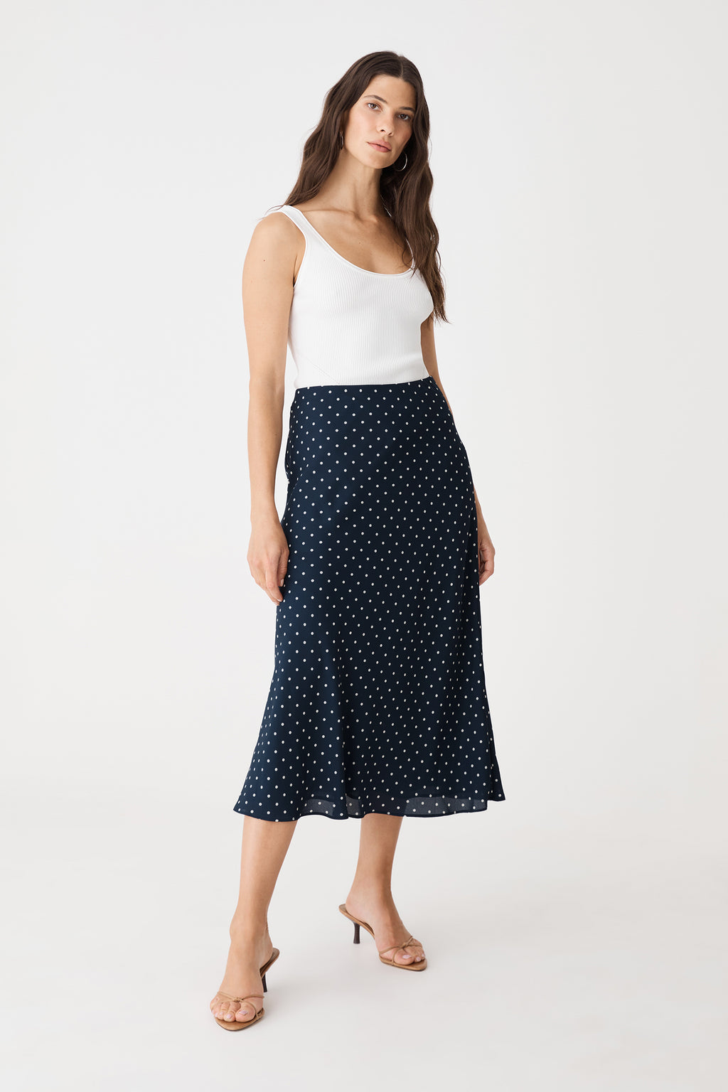 Danielle A-Line Bias Skirt