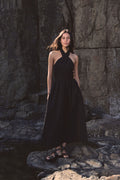 Kayleigh Cotton Halter Dress